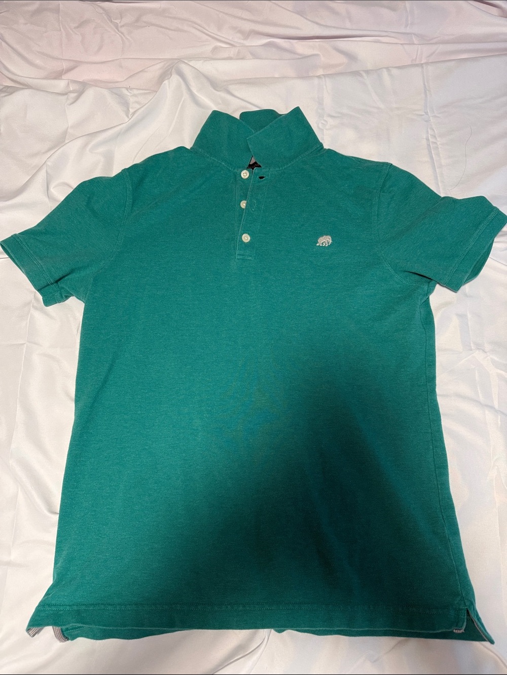 Banana Republic Teal Green Polo Shirt - Size M